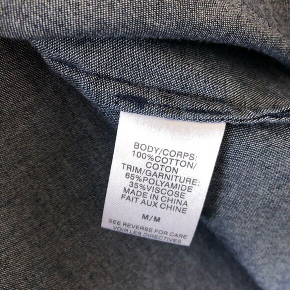 Cami NYC-Chambray Cami Top with Lace Trim - Picture 6 of 6